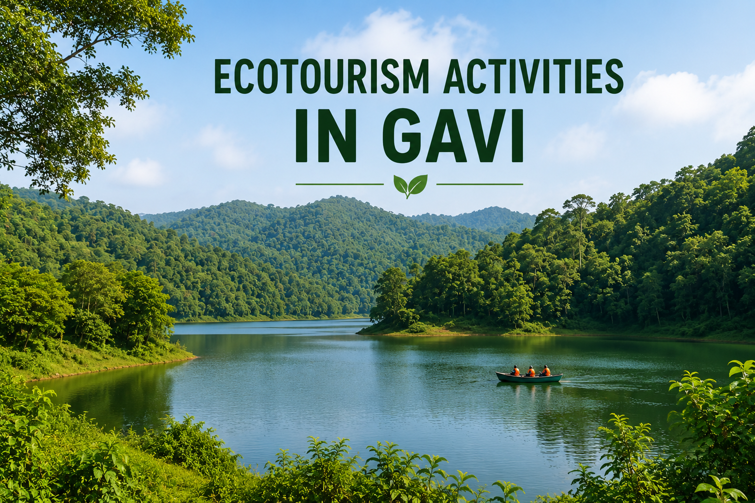 Ecotourism Activities in Gavi