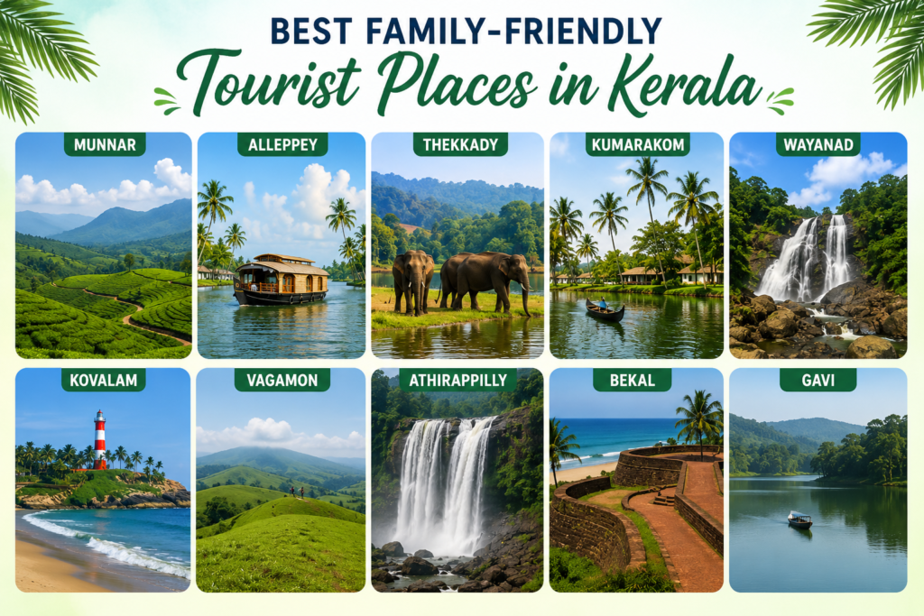 Best Family-Friendly Tourist Places in Kerala